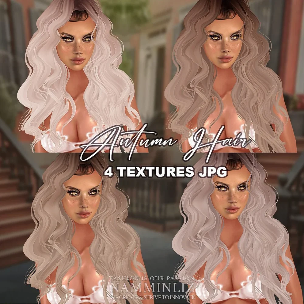Autumn Hair Full 24 Textures image 6