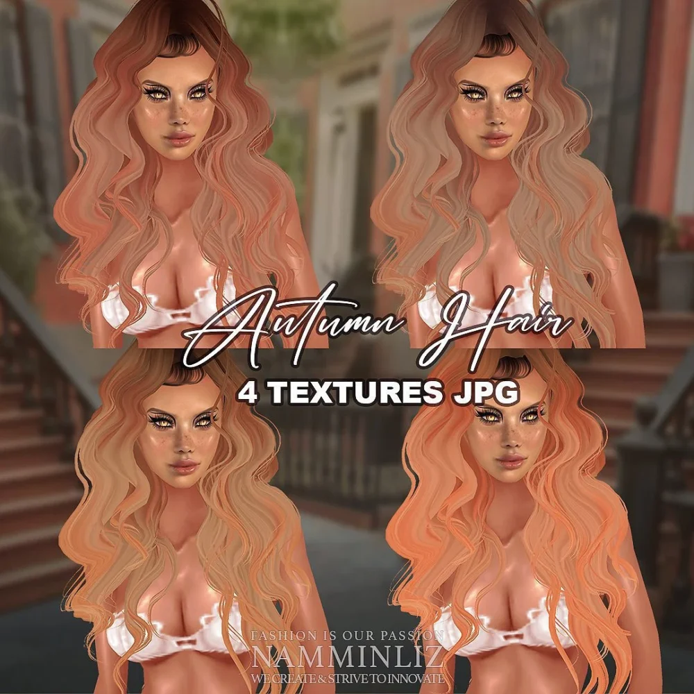 Autumn Hair Full 24 Textures image 2