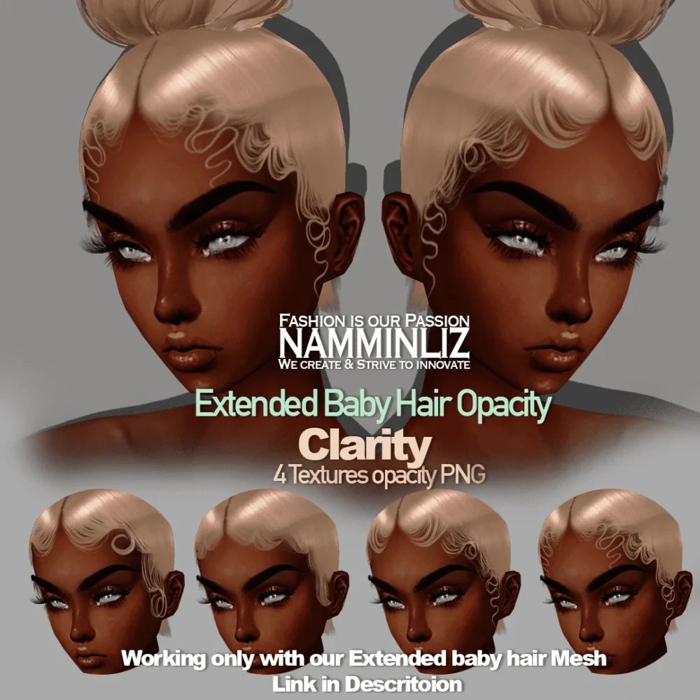Clarity baby hair opacity image 1