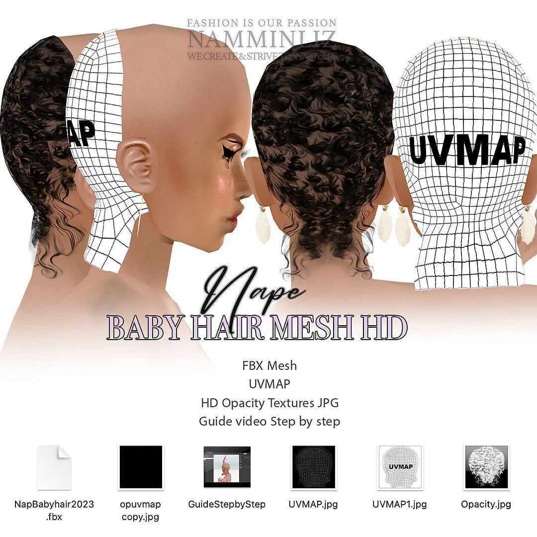 NapeBabyHairMeshHd