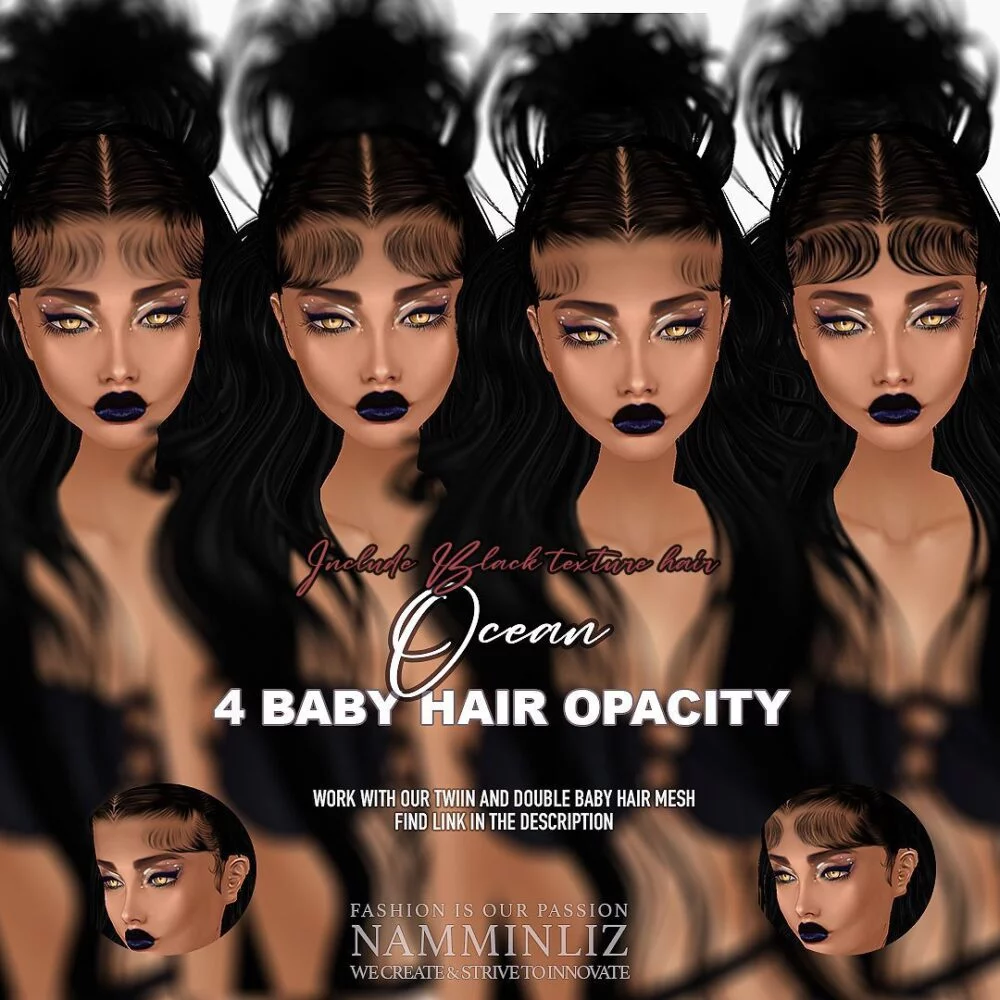 Ocean baby hair opacity v1