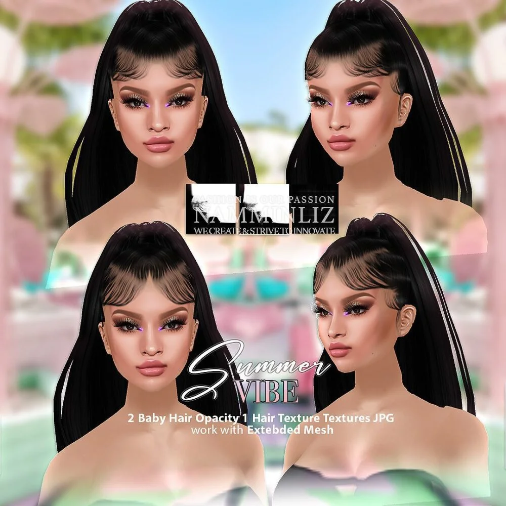 Summer Vibe babyhair opacity V3&V4 V5