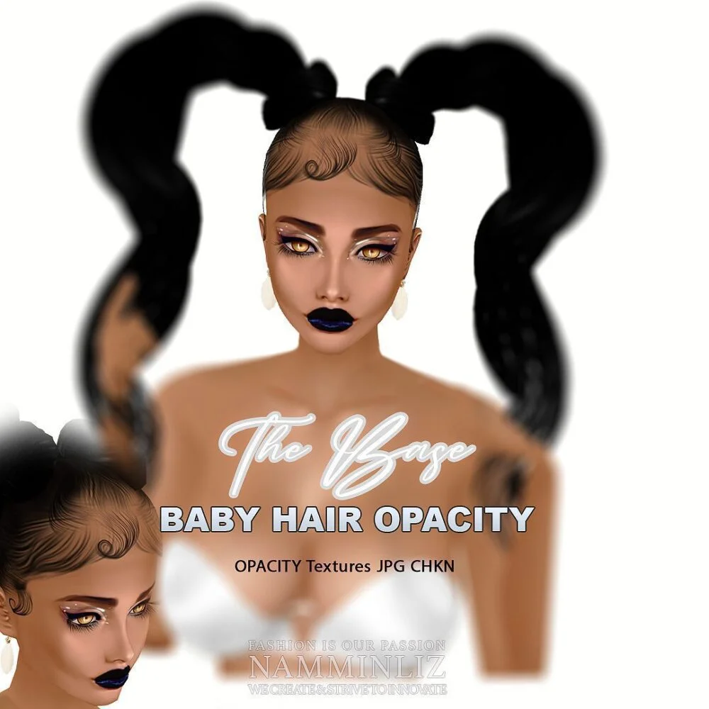 The Base baby hair opacity V3&V4