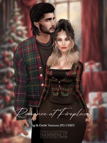 Romance at fire place V2