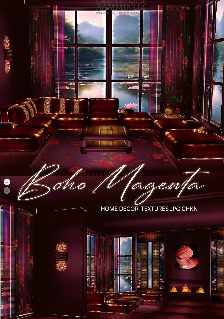 Boho Magenta