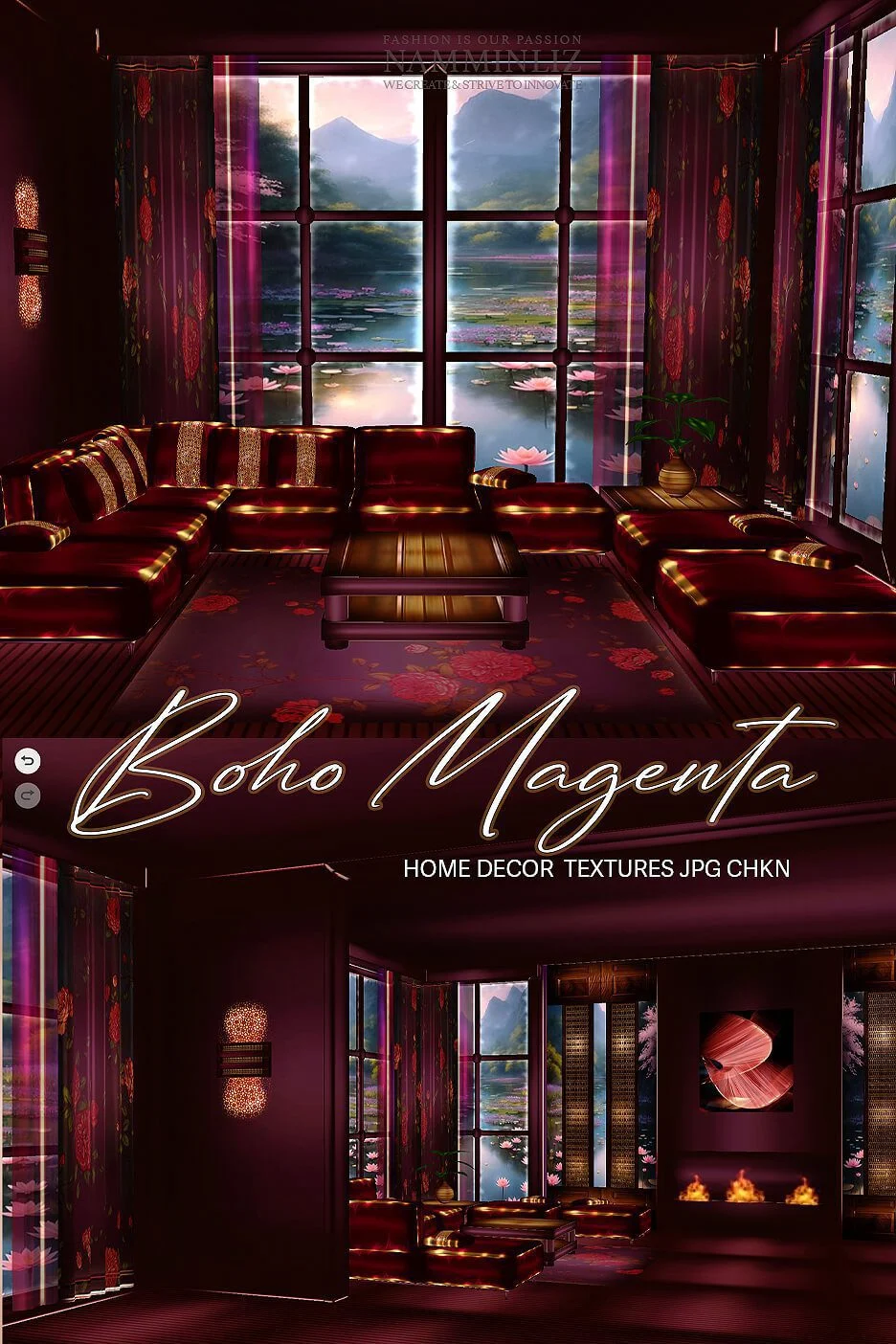 Boho Magenta