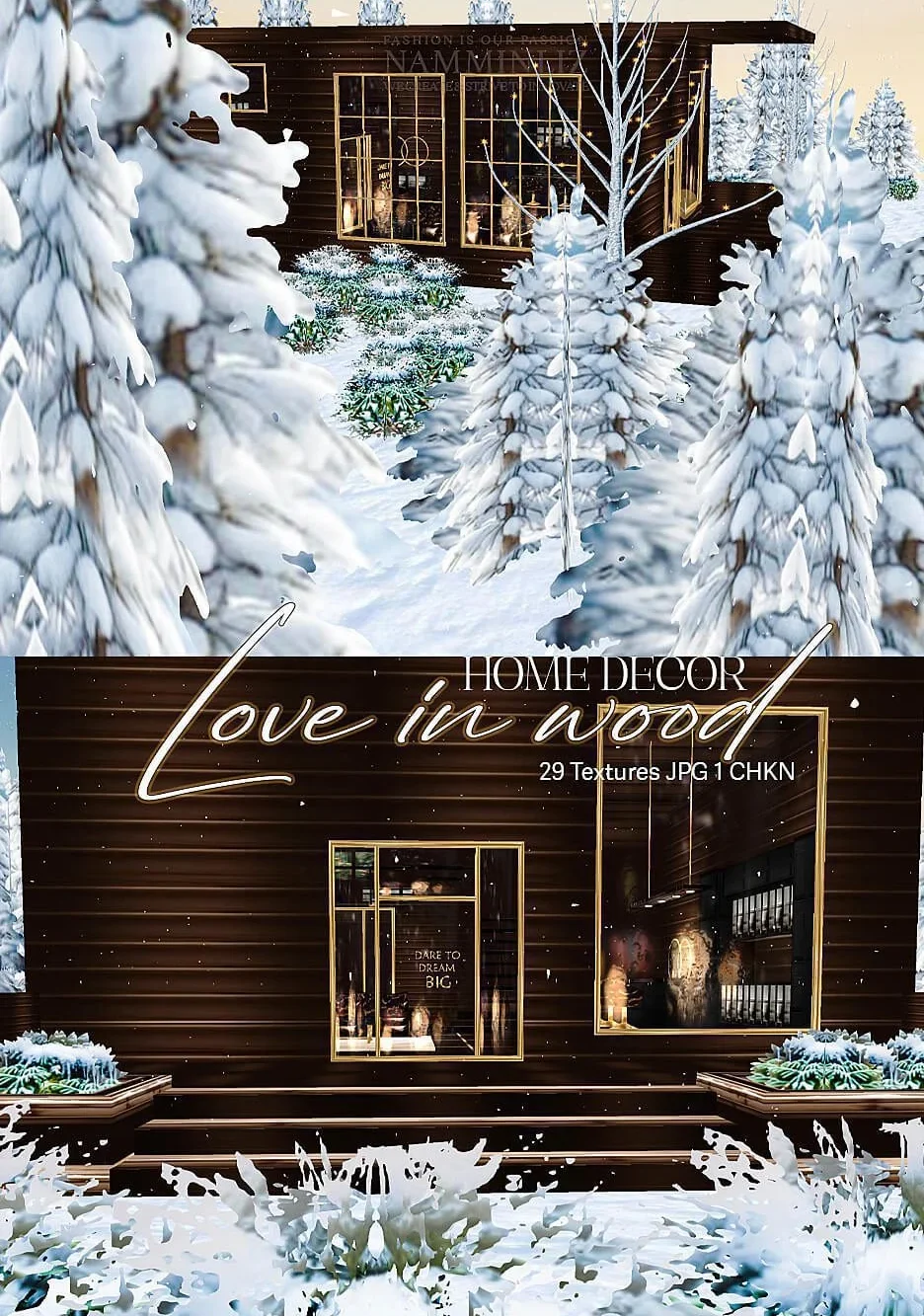 Love in wood