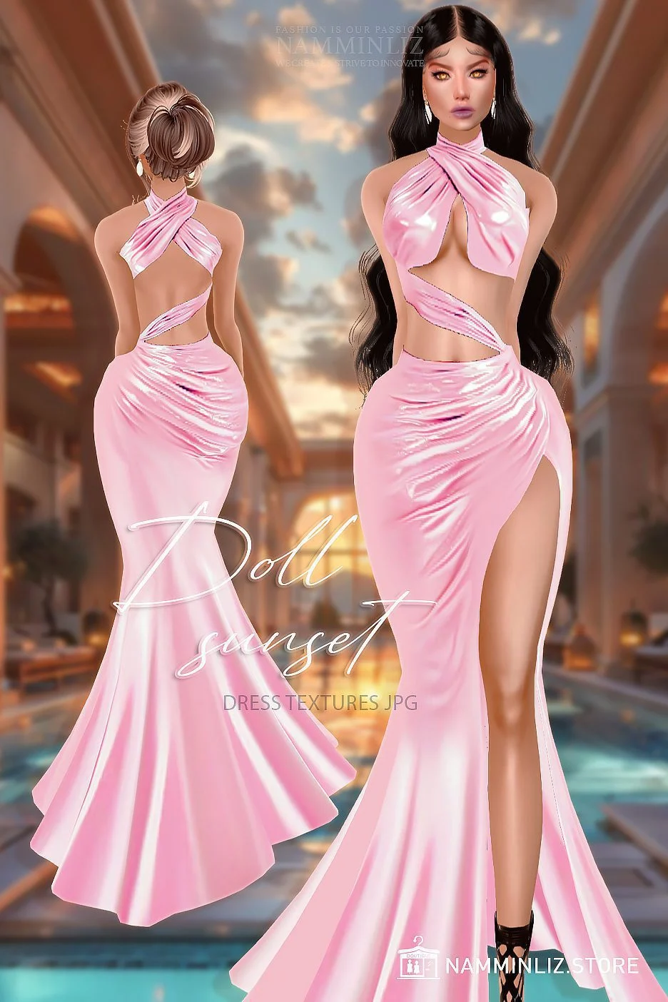 DollSunset2 Enhance IMVU Namminliz's stunning beautiful store File Sale!