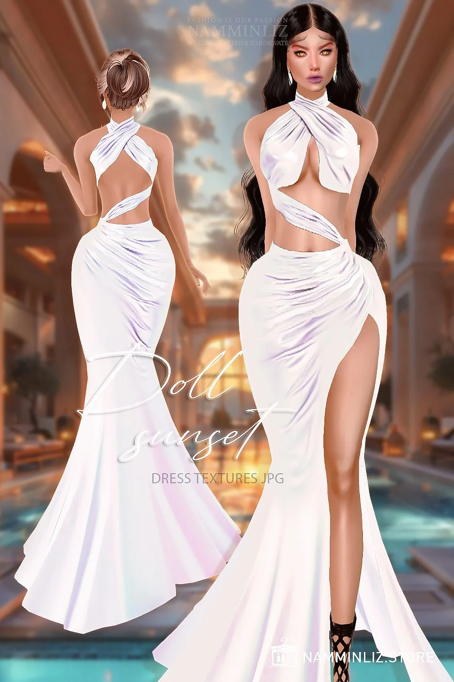 DollSunset3 Enhance IMVU Namminliz's stunning beautiful store File Sale!