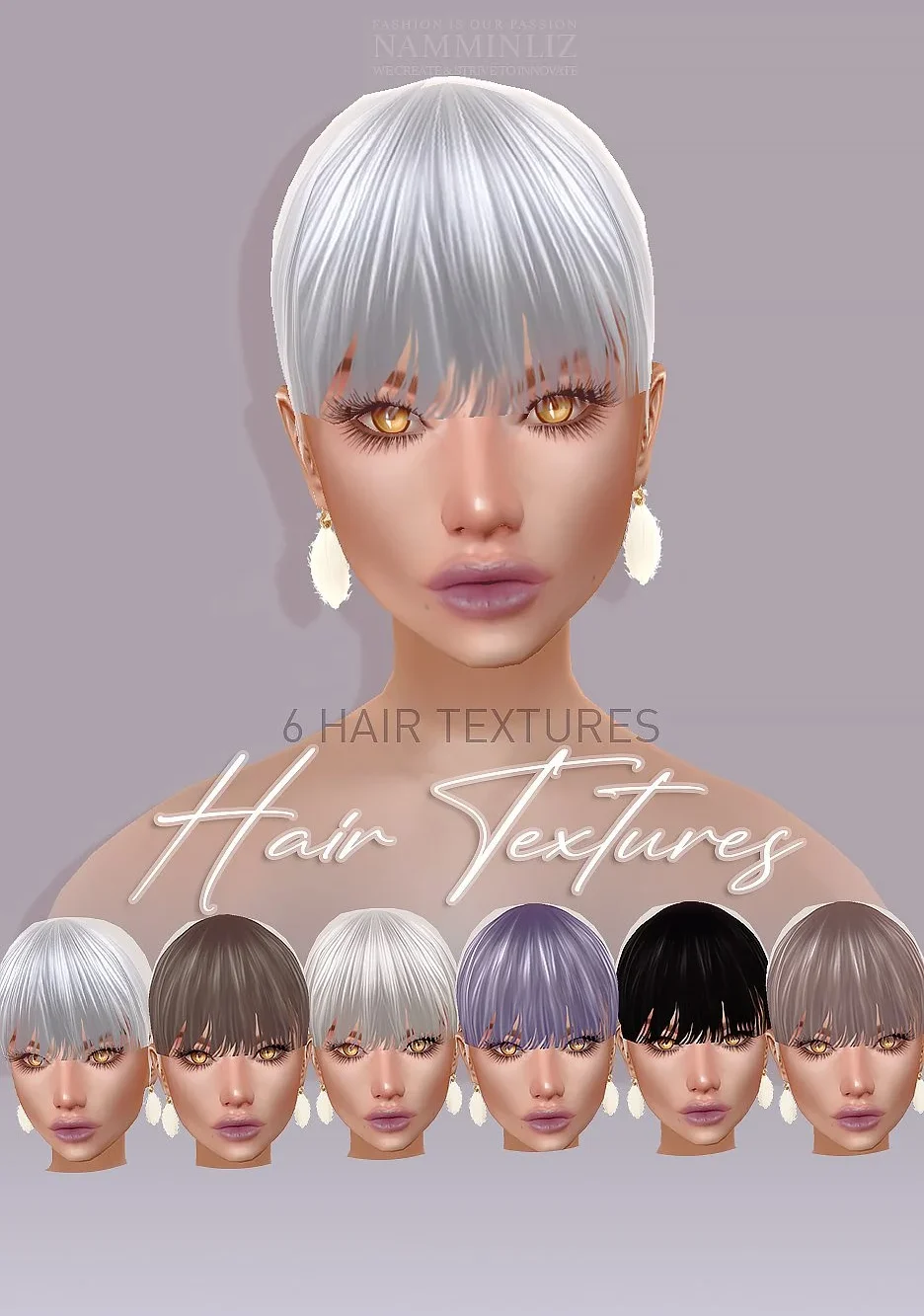 Enhance IMVU Namminliz's stunning beautiful store File Sale! baby hair edges, baby hair mesh reign