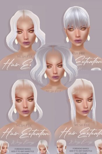 Enhance IMVU Namminliz's stunning beautiful store File Sale! baby hair edges, baby hair mesh reign