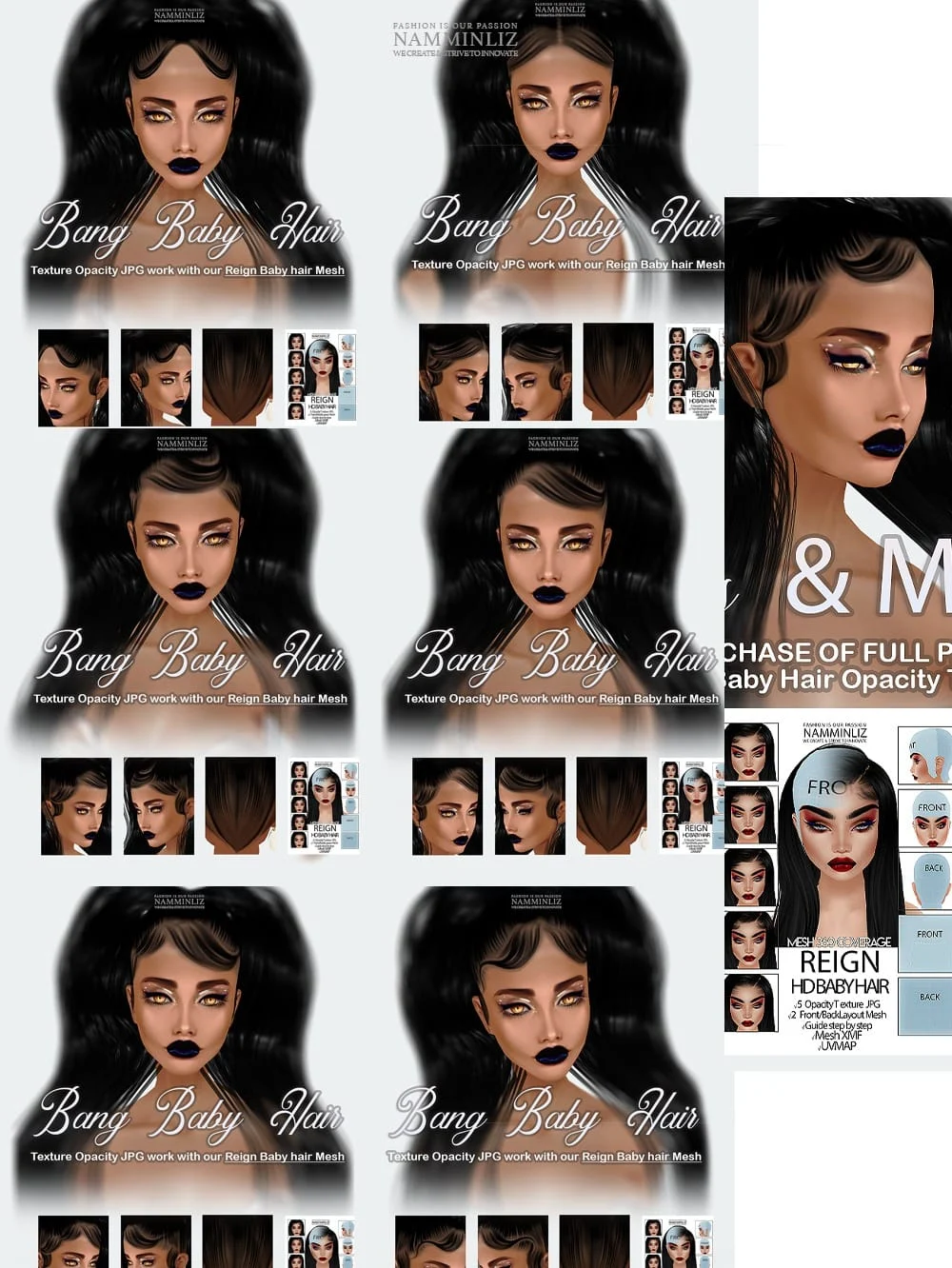 Bang Opacity - Mesh & Bonus Full Pack