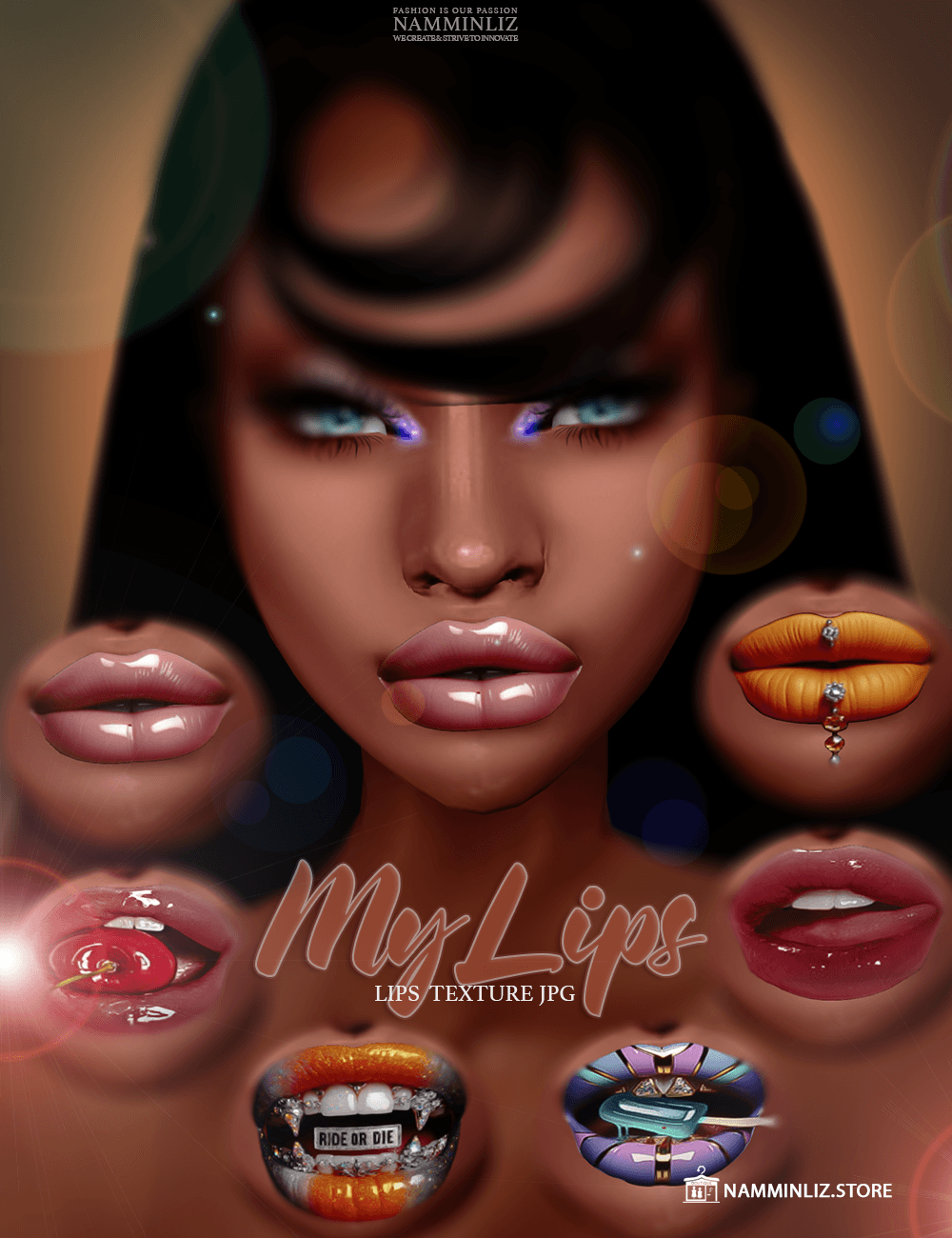 My Lips Texture PNG