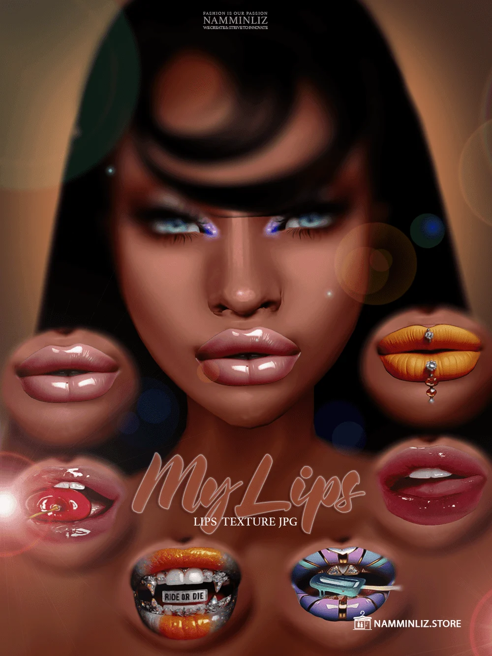My Lips Texture PNG