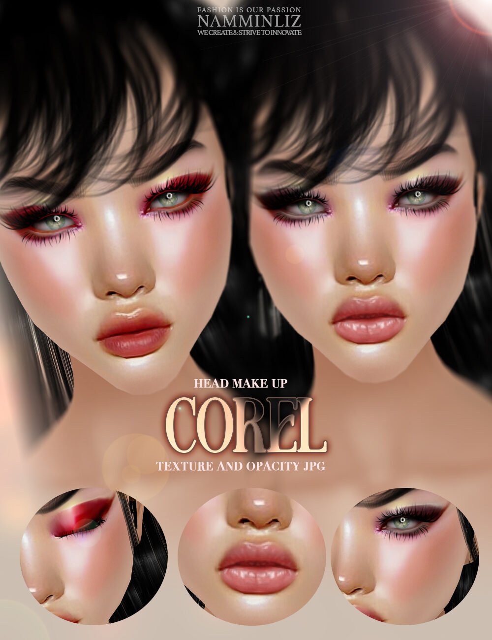 COREL Head make up