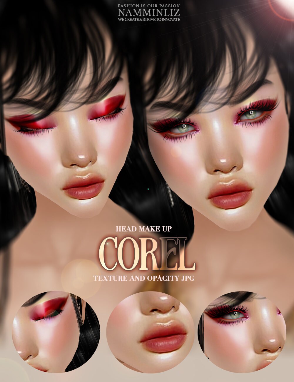 CORELheadmake-up