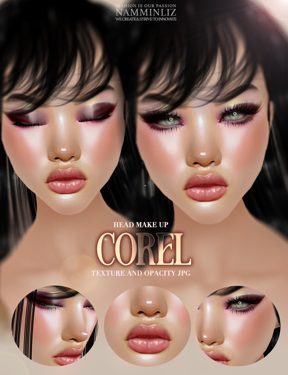 CORELheadmake-up