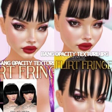 Opacity for Bang hair