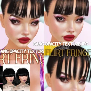 Opacity for Bang hair