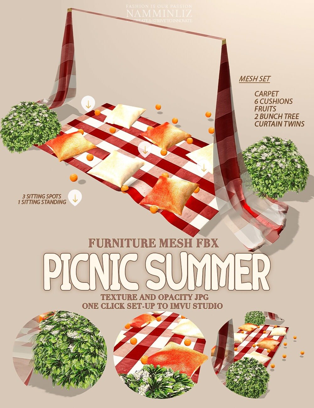 Picnic Summer Mesh FXB