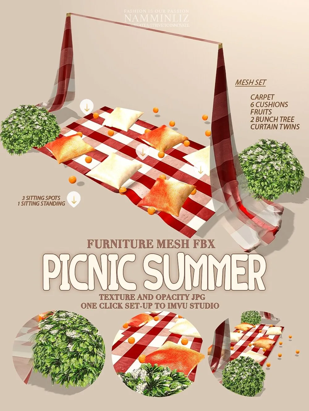 Picnic Summer Mesh FXB