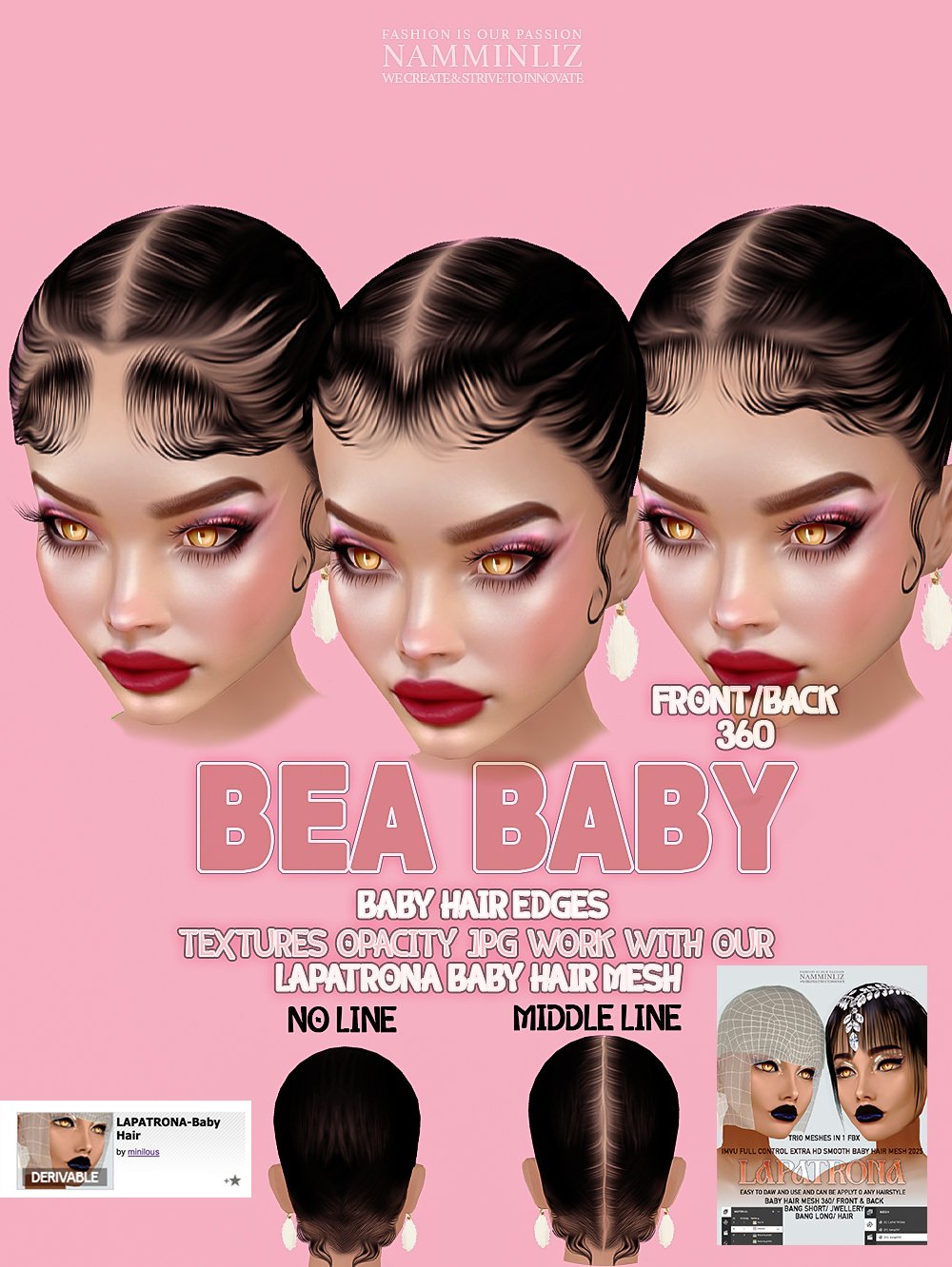 BEA BABY Hair Edges V2