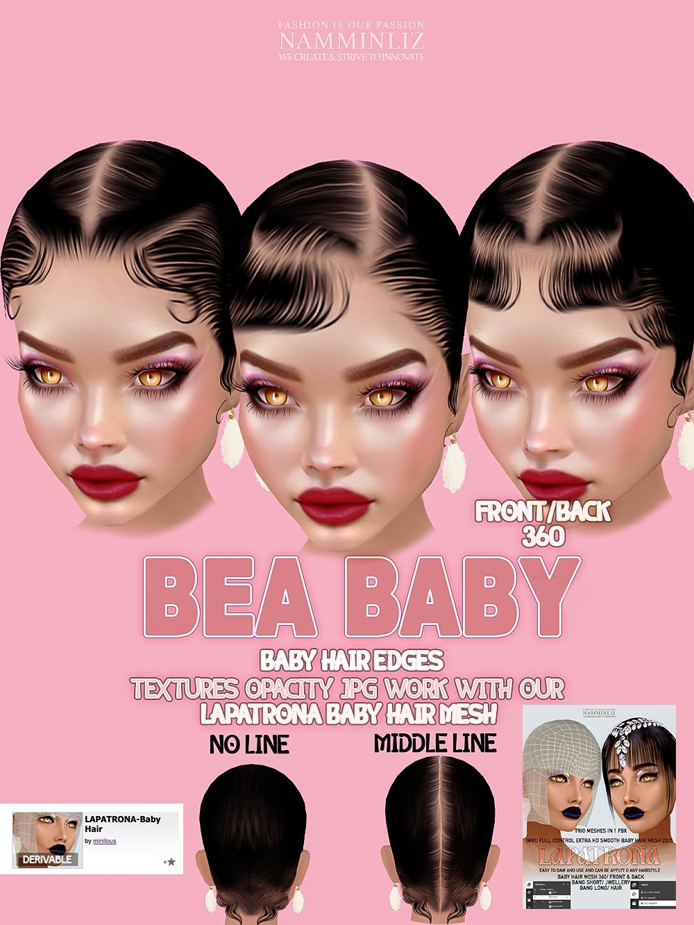 BEA BABY Hair Edges V3