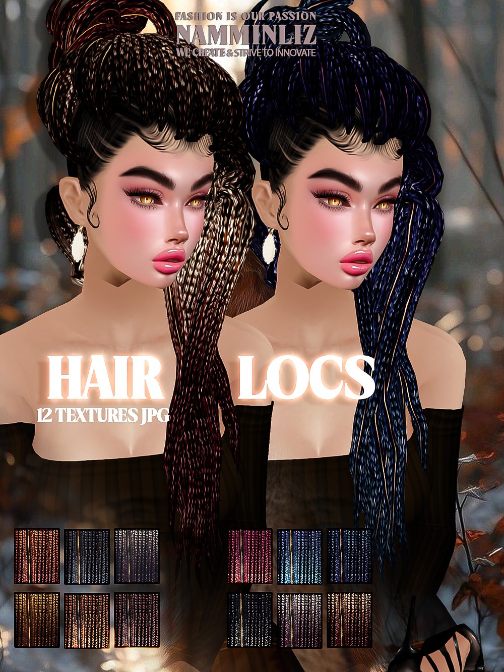 Hair Locs 2S
