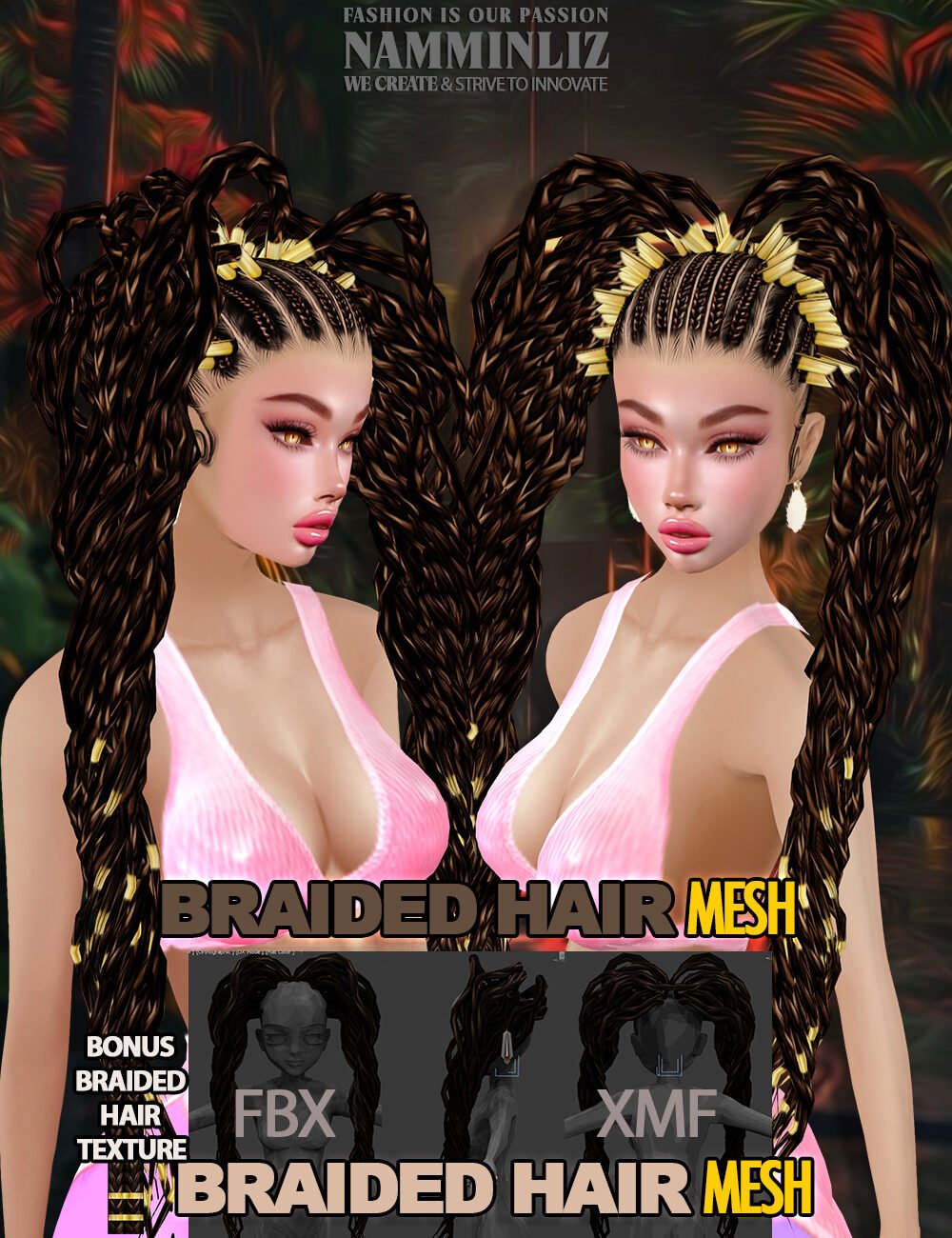 BraidedMeshHairV1