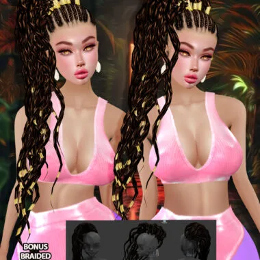 3D HAIR MESH