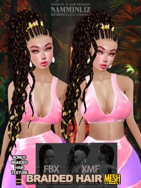 3D HAIR MESH