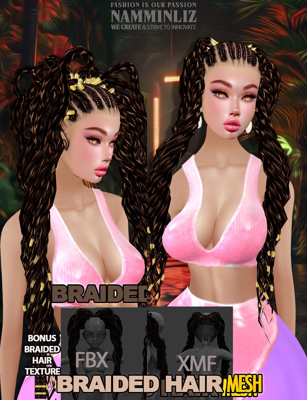 BraidedMeshHairV1