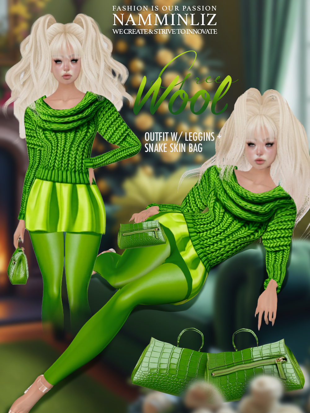 Green Wool