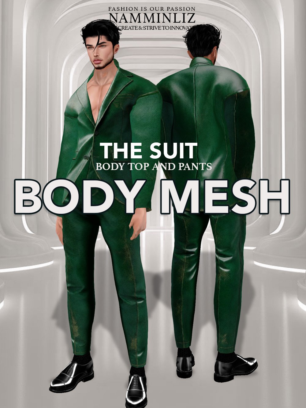 The Suit BodyMesh  3in 1 - FBX XMF