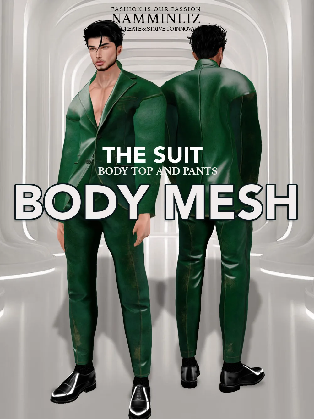 The Suit BodyMesh  3in 1 - FBX XMF