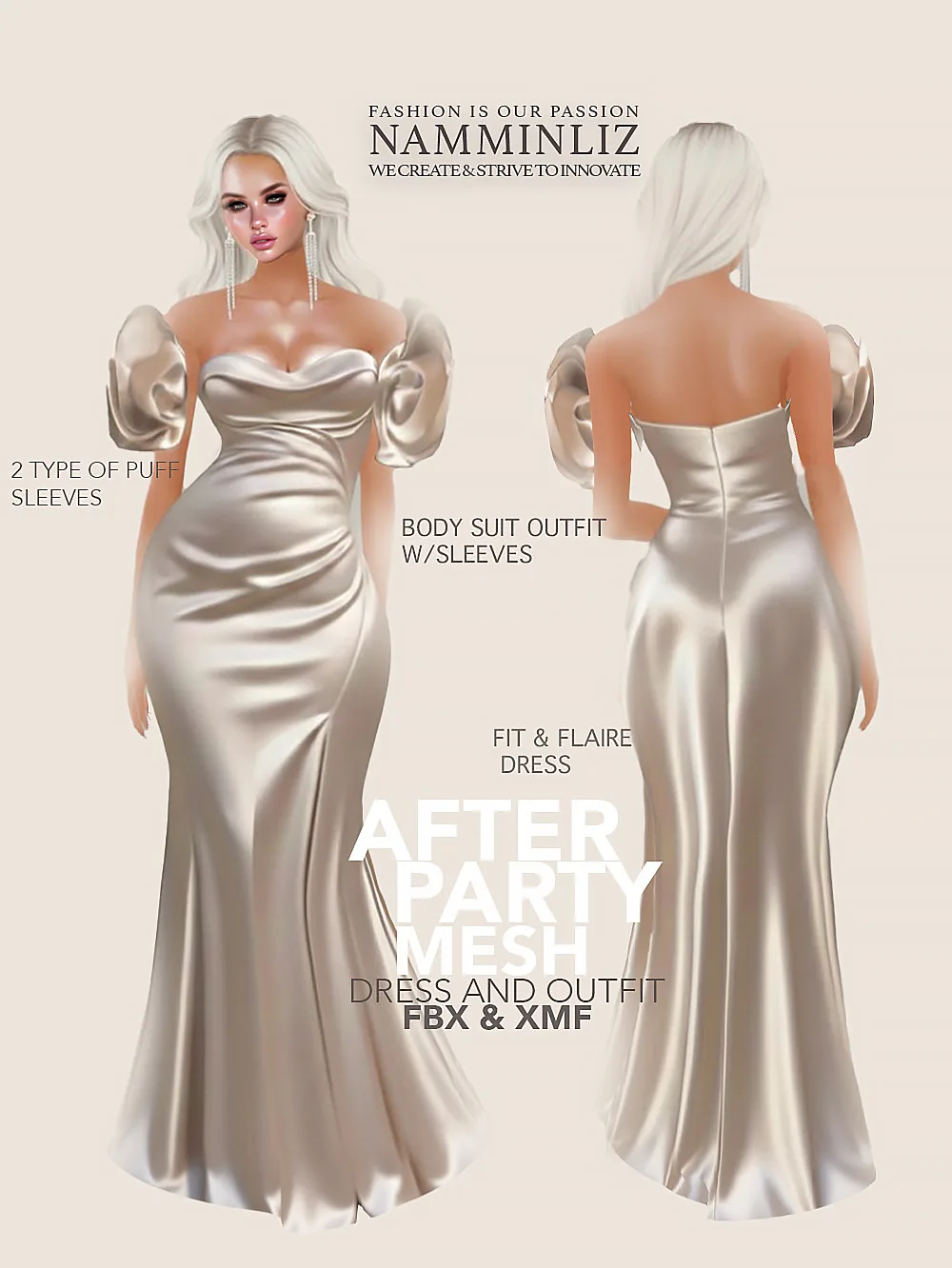 After Party Mesh 5in1 – FBX XMF