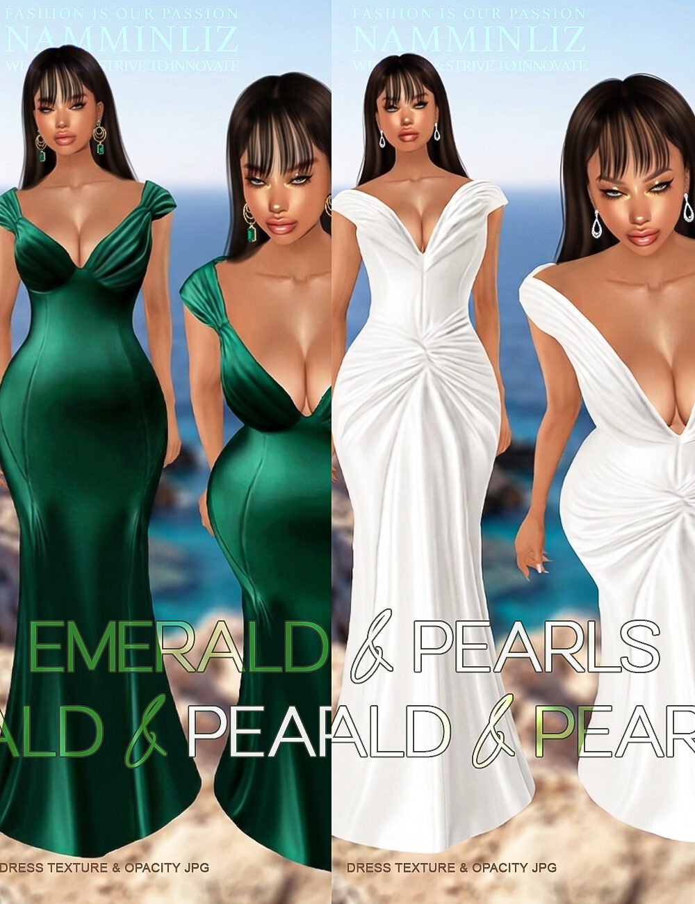Emerald&Pearls