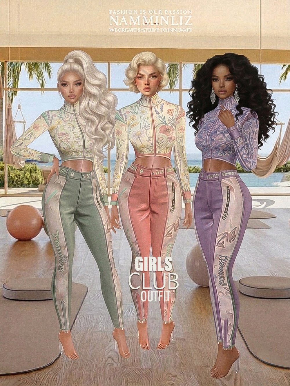 Girls Club work on IMVU Studio & Classic