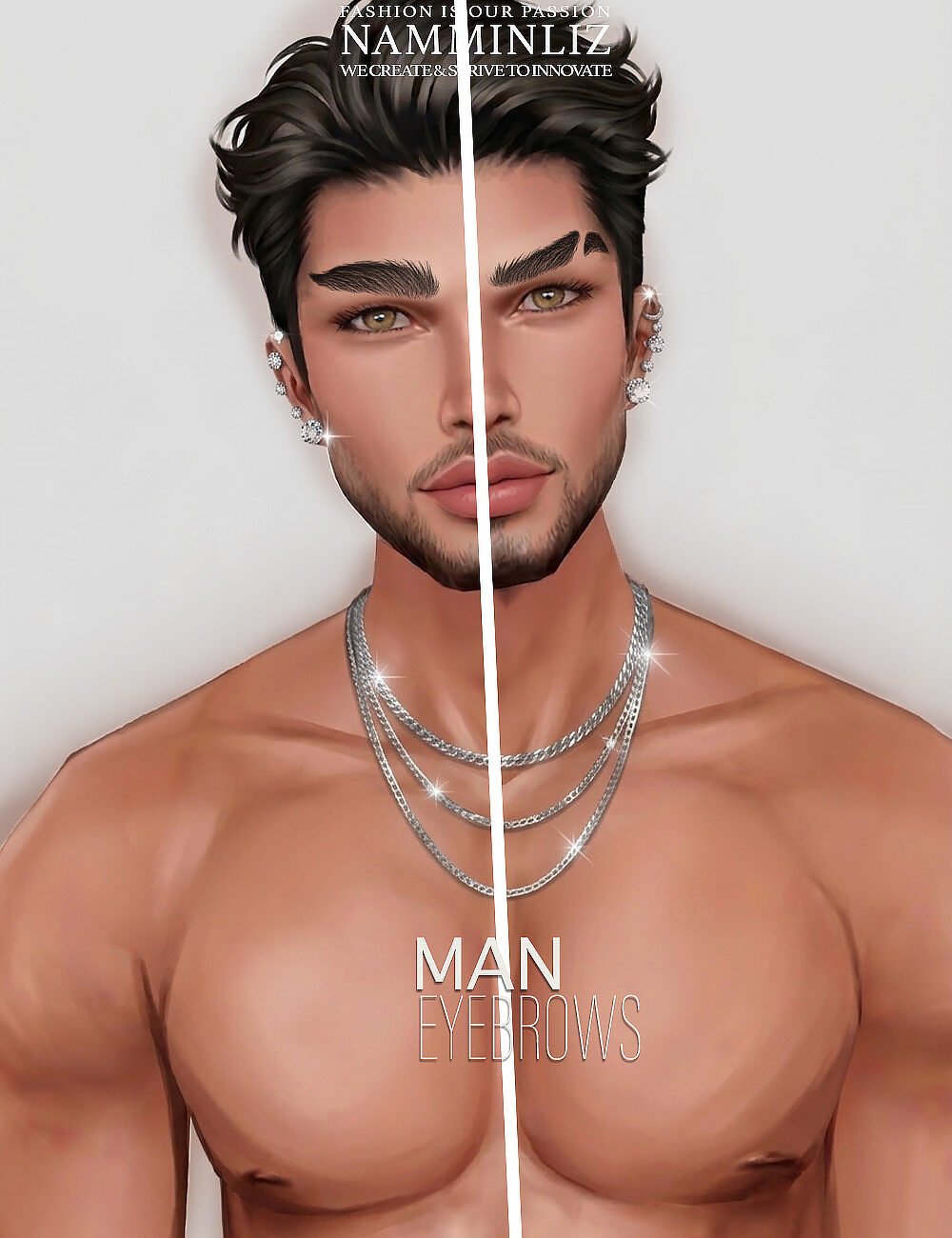 IMVU NAMMINLIZ EyebrowsMen 3