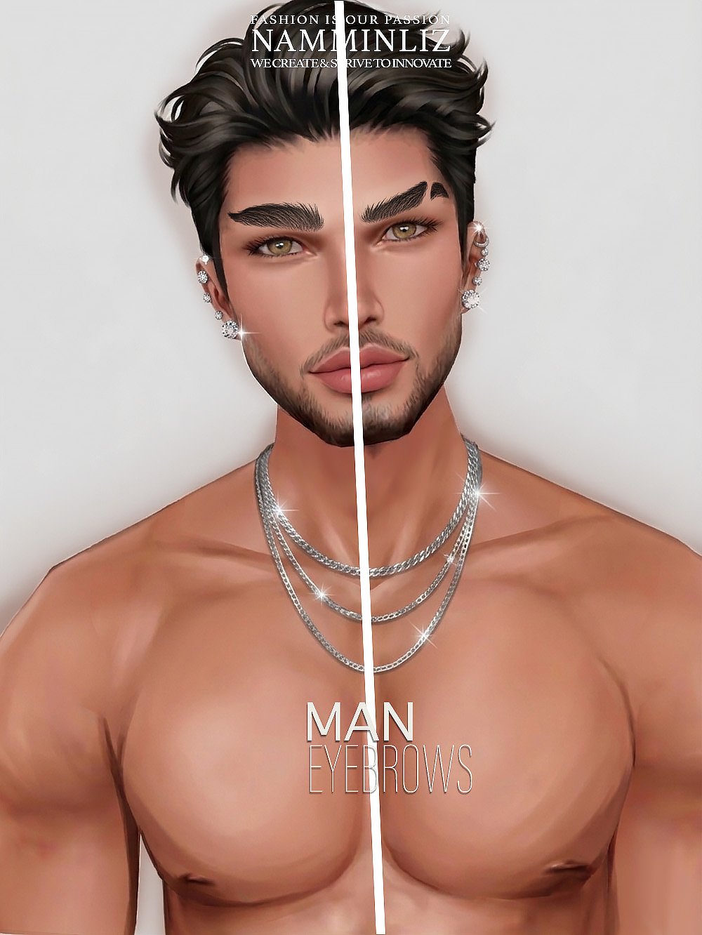 Men Eyebrows Pack 3