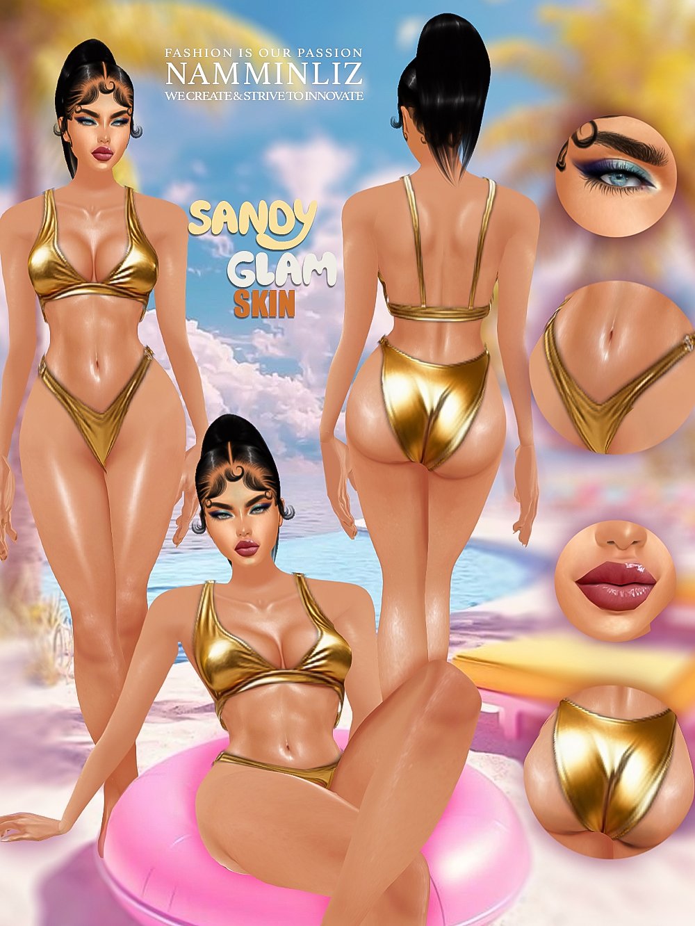 Sandy Glam Skin 3