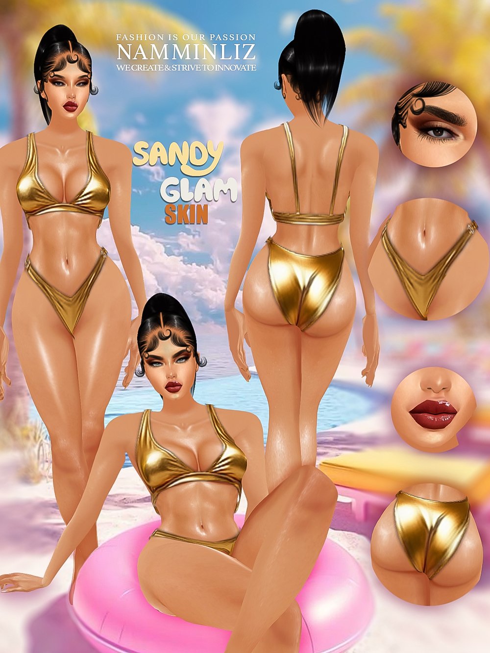 Sandy Glam Skin 2
