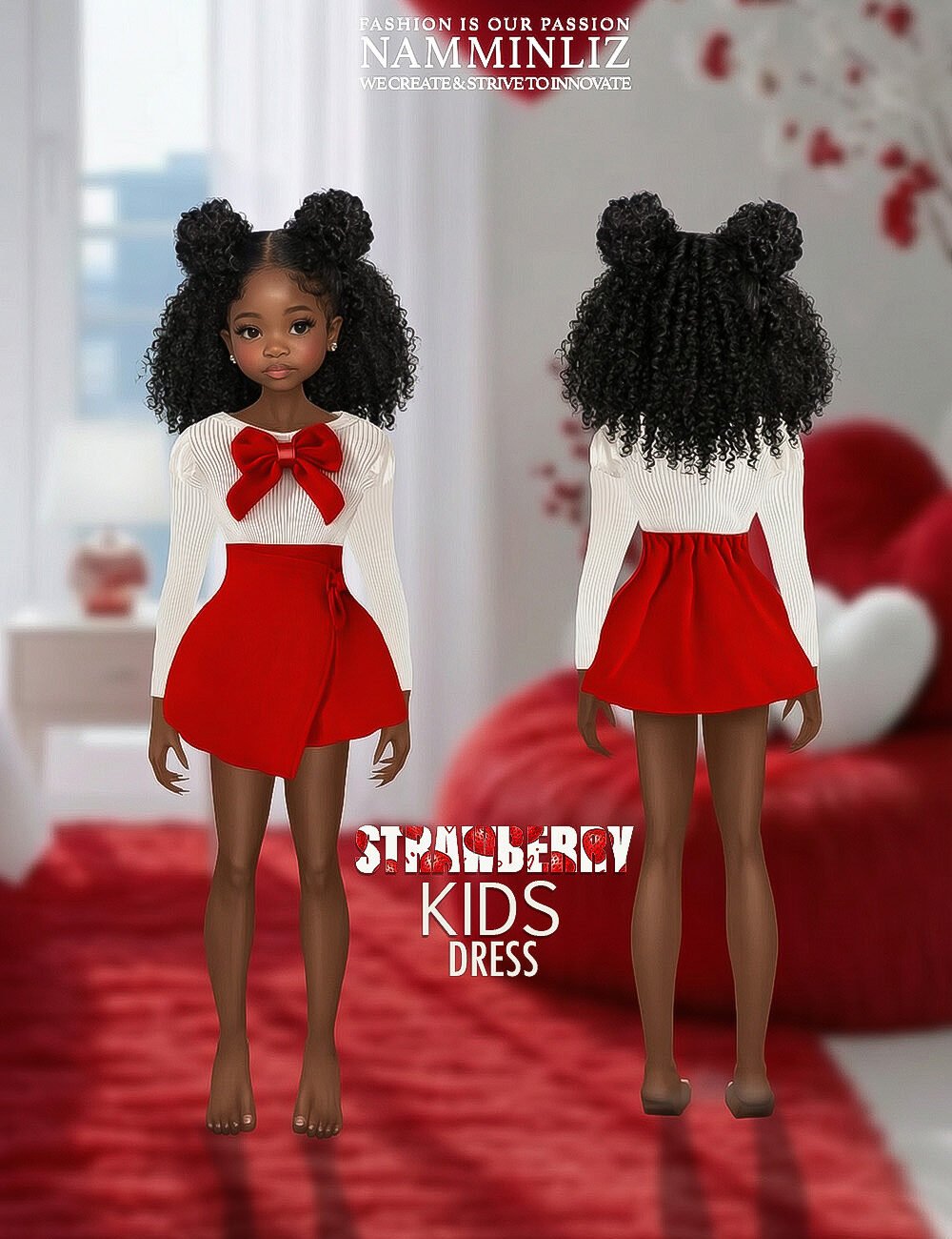 NAMMINLIZ IMVU Strawberry Kids