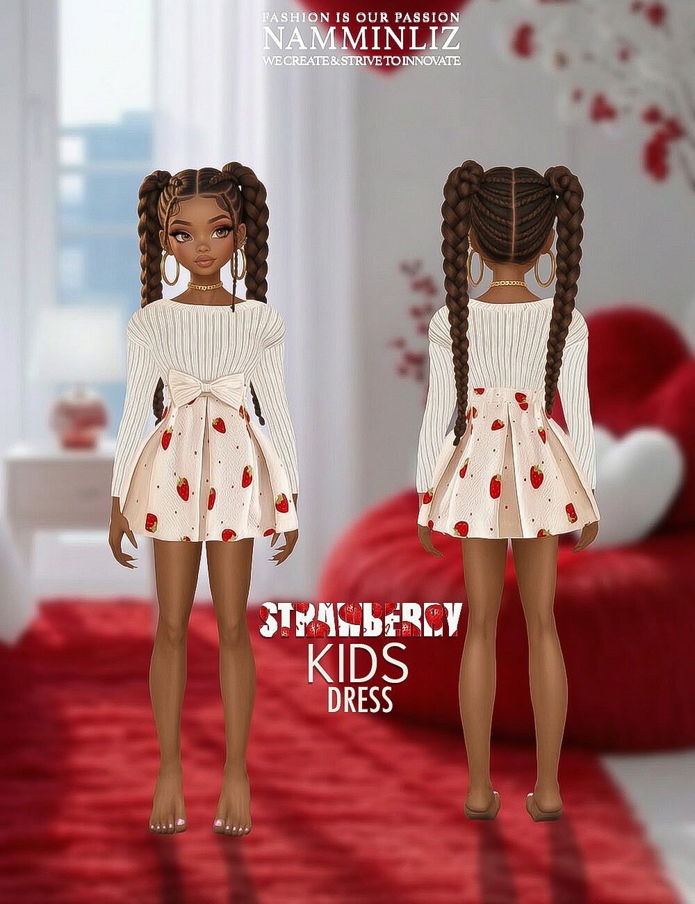 NAMMINLIZ IMVU Strawberry Kids