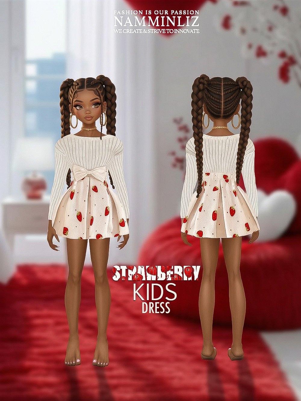 NAMMINLIZ IMVU Strawberry Kids