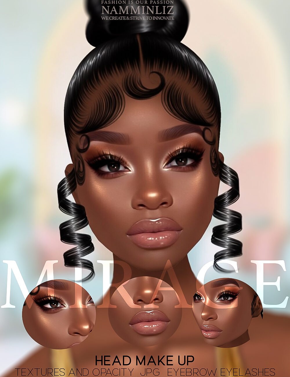 MirageHeadMakeup