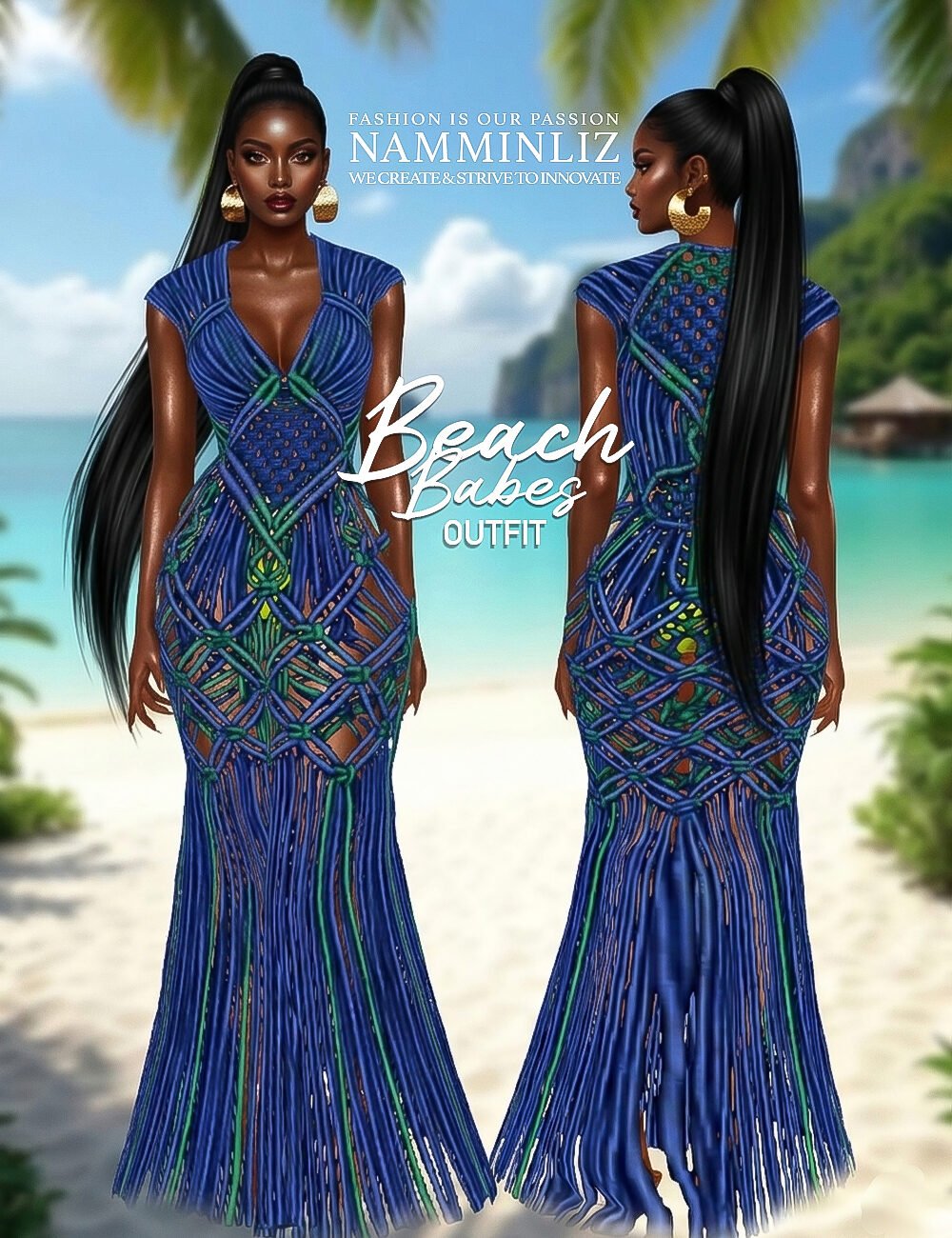 NAMMINLIZ IMVU Beach Babes 6