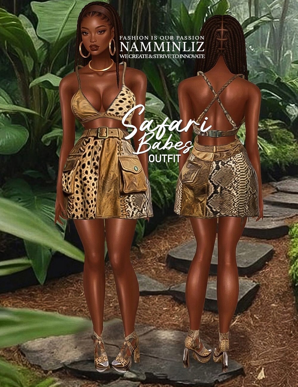 NAMMINLIZ NML Safari Babes 4