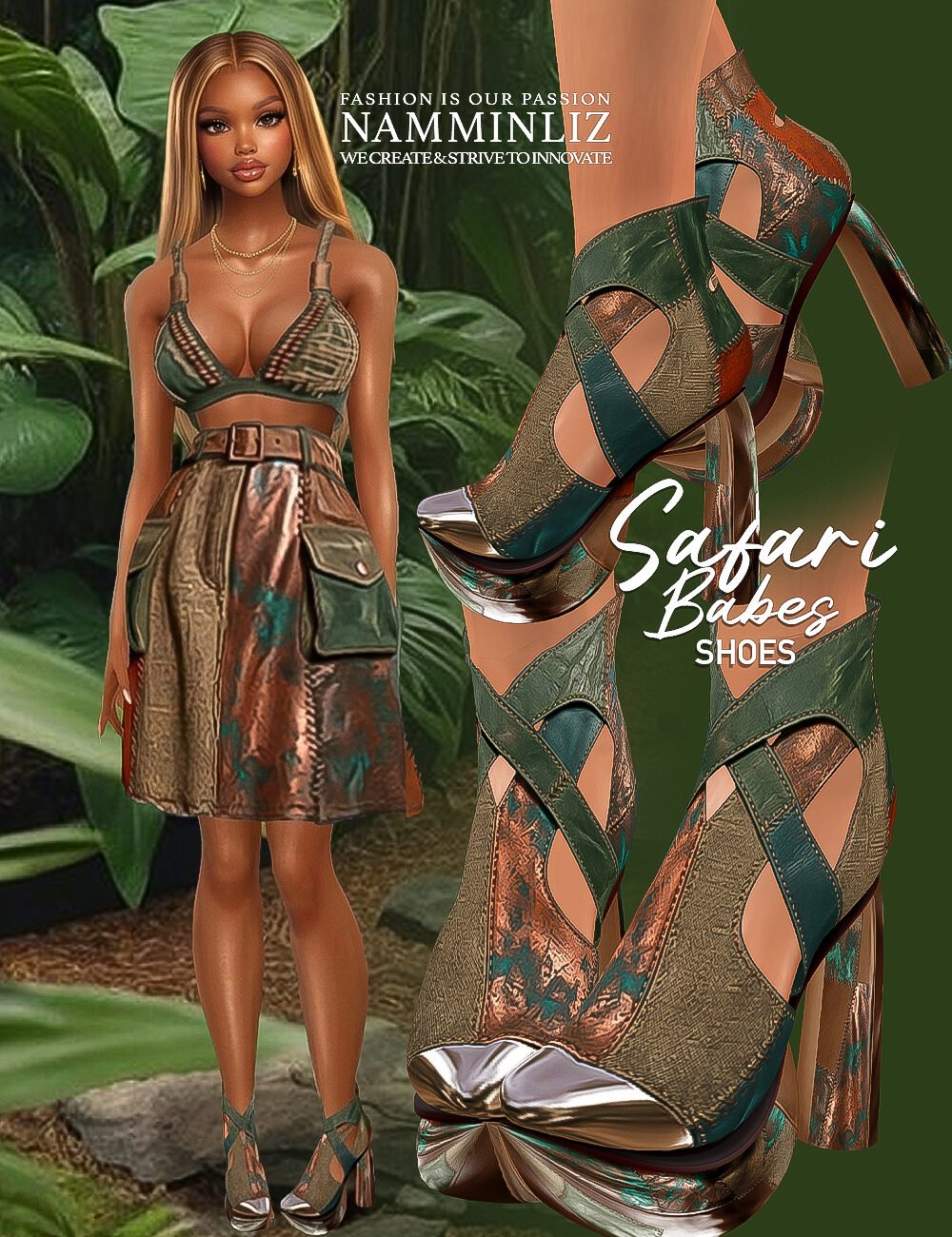 NAMMINLIZ NML Safari Babes 16