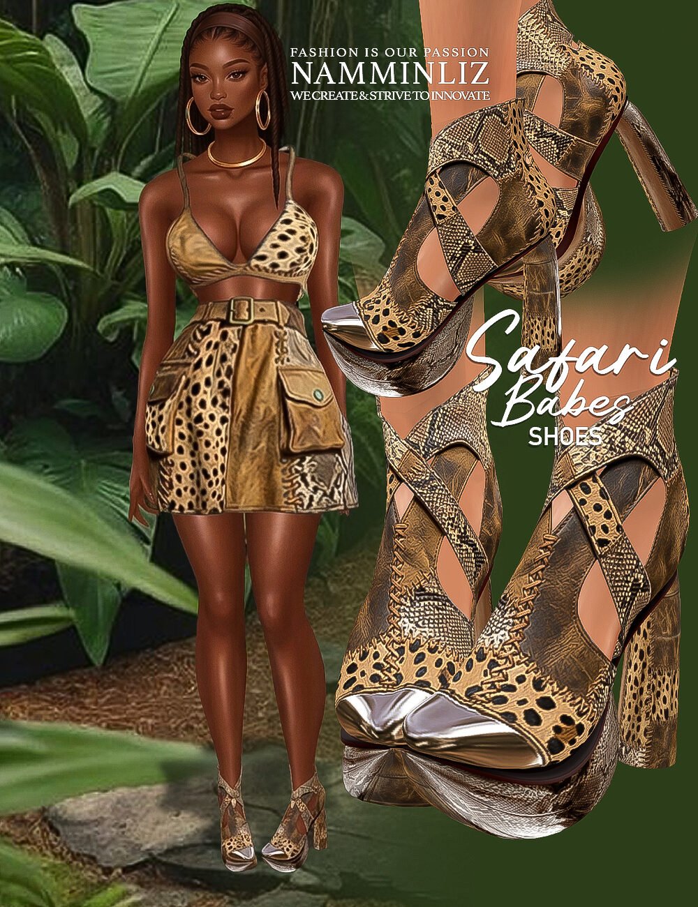 NAMMINLIZ NML Safari Babes 15